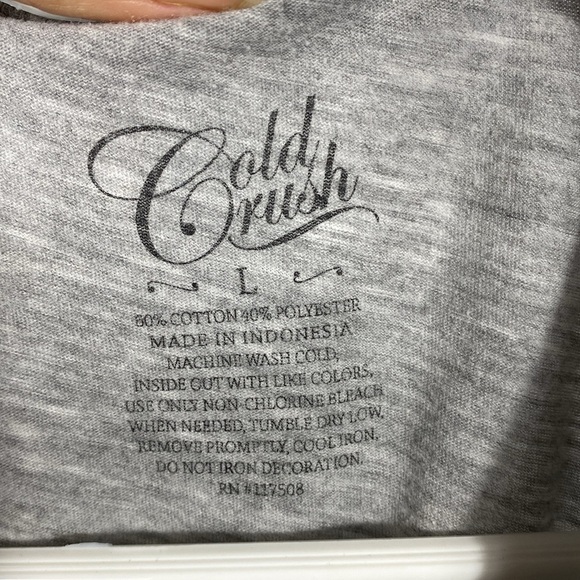 MTV Checkered Logo Heathered Gray Tee Size large - Picture 3 of 5